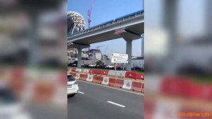 DUBAI 2020, 1st Day. ДУБАЙ, Едем в отель из Аэропорта, Проспект Шейха Зайда, Башня Бурж Халифа..