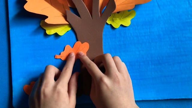 ОСЕННЯЯ АППЛИКАЦИЯ Своими руками с ШАБЛОНАМИ для ВЫРЕЗАНИЯ | ПОДЕЛКИ на ТЕМУ ОСЕНЬ | Paper crafts