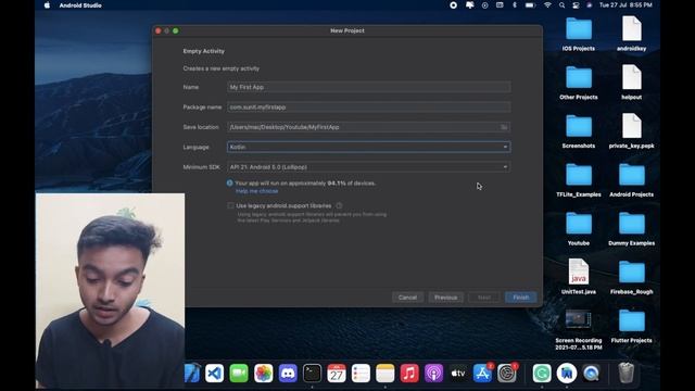 Create your first Android Project| Android Development Tutorial for Beginners 2023  #3