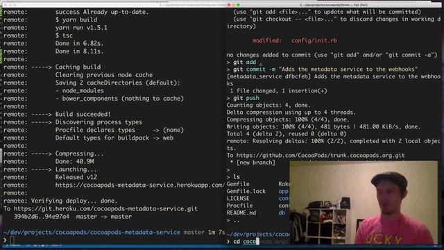 LiveCode 6 - CocoaPods Metadata Service смотреть онлайн