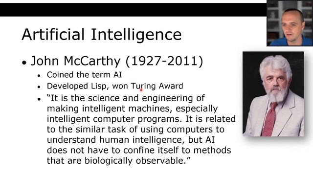 COMP3200 - Intro to Artificial Intelligence - Lecture 01 - Course Introduction