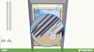 FAKRO roof windows – ARF/ ARP roller blind