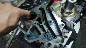 Митсубиси аутлендер 2.4  4G69. Удаление балансирных валов правильным методом!