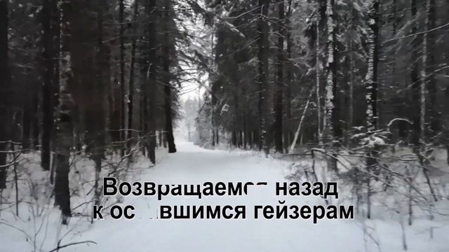 Гатчинские гейзеры зимой