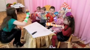 Театр рук "Веселые червячки"