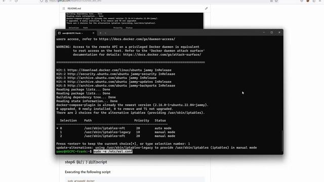 wsl中啟動docker 不需要安裝docker desktop | manual version enable docker without docker desktop смотреть онлайн