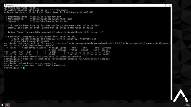 Docker Compose Installation mit Ordnerstruktur und Beispiel смотреть онлайн