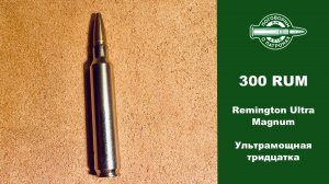 Патрон 300 Remington Ultra Magnum