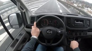 2019 Volkswagen Crafter 2  4K POV Test Drive Volkswagen Crafter II 2019 Тест Драйв Крафтер 2 2019