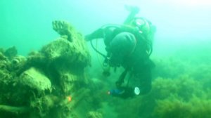 Дайвинг на Черном море.Локация-Новороссийск,урочище Широкая балка.