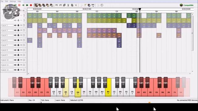 Minecraft Note Block Studio: Popcorn смотреть онлайн