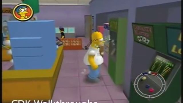 The Simpsons Hit And Run - Level 1 All Gags [Collectible Guide]