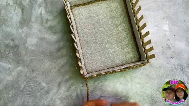 Корзина для хранения из коробки от печенья смотреть онлайн