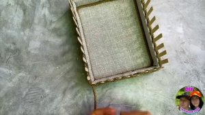 Корзина для хранения из коробки от печенья