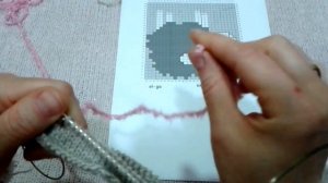 Как присоединять нить при вязании интарсия