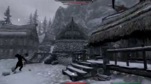 Skyrim - Elder dragon, Master Difficulty, Orc Dual Wield