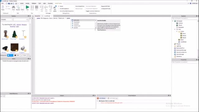 Roblox Scripting Tutorial #2: How To Script An Animated Decal in Roblox 2018 смотреть онлайн