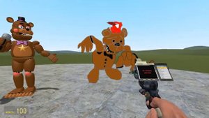NEW FNAF SECURITY BREACH RUIN DLC ANIMATRONICS JUMPSCARES ALL FNAF 1-9 JUMPSCARES in Garry's Mod!