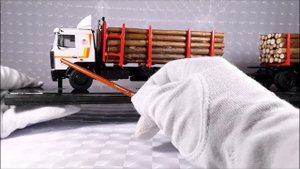 МАЗ 6303 и прицеп МАЗ 83781?️Автоистория?️Обзор и доработка масштабных моделей 1:43