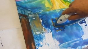 Энкаустика. Рисование утюгом. Encaustic.
