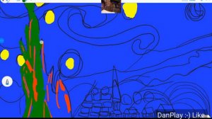 КАРТИНА ЗВЁЗДНАЯ НОЧЬ ВАН ГОГ PICTURE STARLIT NIGHT VAN GOGH