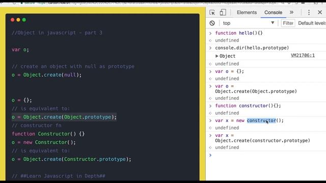 Object.create in Javascript Part 3 #33