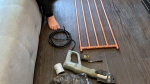 Изготовление полотенцесушителя из меди в домашних условиях