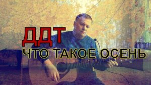 Что такое осень / ДДТ / на гитаре