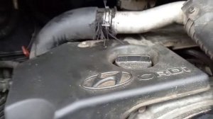 Не греет печка Hundai starex.Проблема наглядно