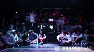 Locking & Popping Judge Demo：G-KEN (ALL STAR & TRIBAL CREW) | 20151011 College High Vol.11 STAGE3