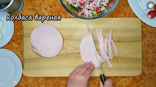 Запоминайте РЕЦЕПТ и ГОТОВЬТЕ! Самая Вкусная ОКРОШКА! | Рецепт Окрошки на Айране!