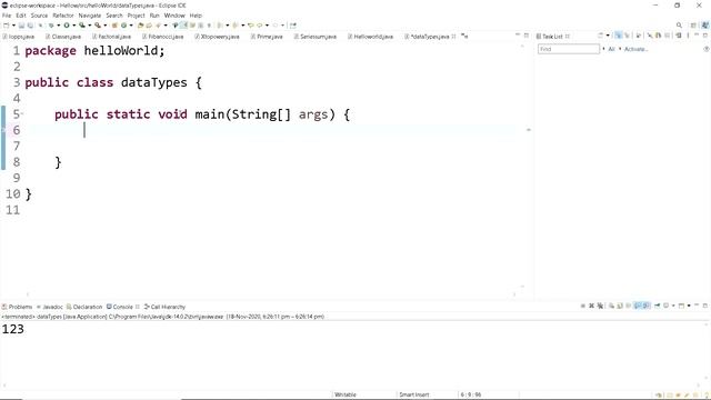 Data types in Java | Introduction to Java Programming смотреть онлайн