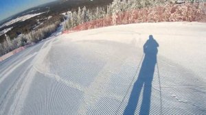 Гора Белая. Трасса 1c (с кресельного подъемника). Нижний Тагил