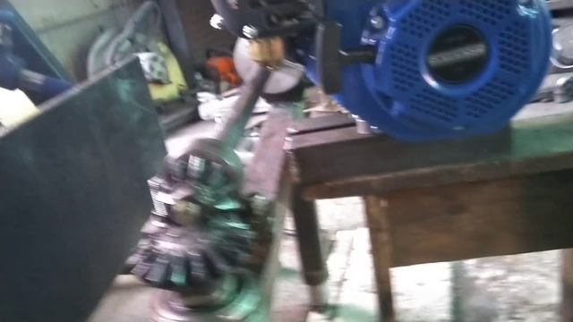 Самодельная роторная косилка для мини погрузчика. смотреть онлайн