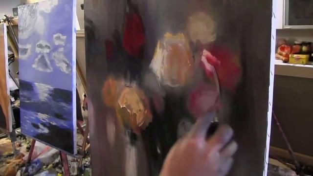 Мастер класс Игоря Сахарова Букет роз в вазе смотреть онлайн