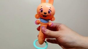 Звук погремушки зайки | игрушка погремушка | заинтересуй малыша | baby rattle sound