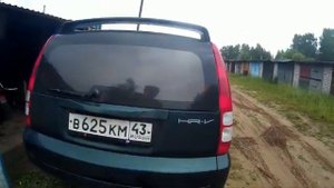 Хонда HRV замена глушителя и небольшой обзор