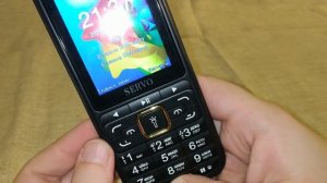 Servo S10 Телефон с большим аккумулятором для долгих путешествий.