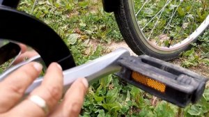 Купил винтажный дорожный велосипед современного производства.