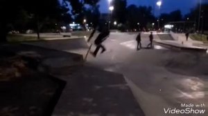 Поставили 3 ВИПА на Самокате! +трюки на самокате | Скейтпарк в кузьминках!