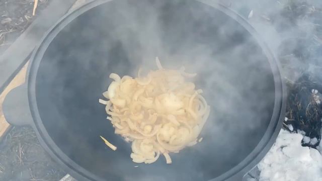 Настоящая узбекская ДУМЛЯМА на живом огне. ДИМЛАМА, ДЫМЛАМА