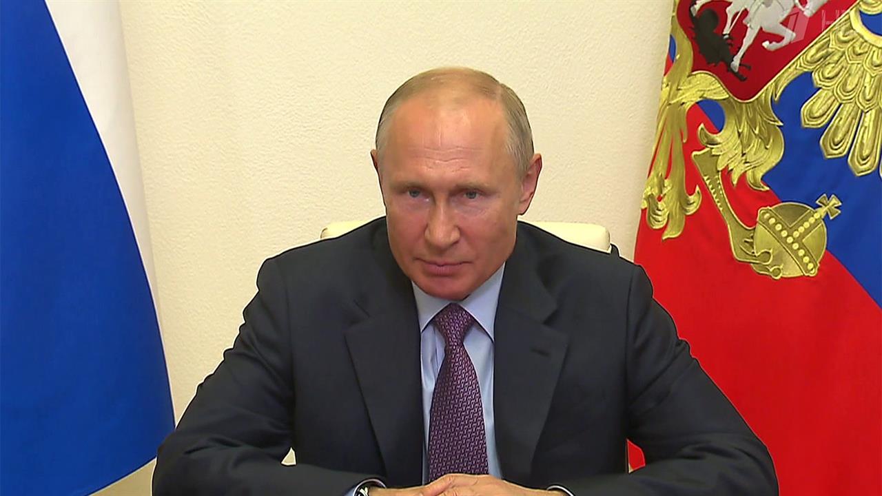 Совещание с постоянными членами Совета безопасности в режиме видеоконференции провел президент