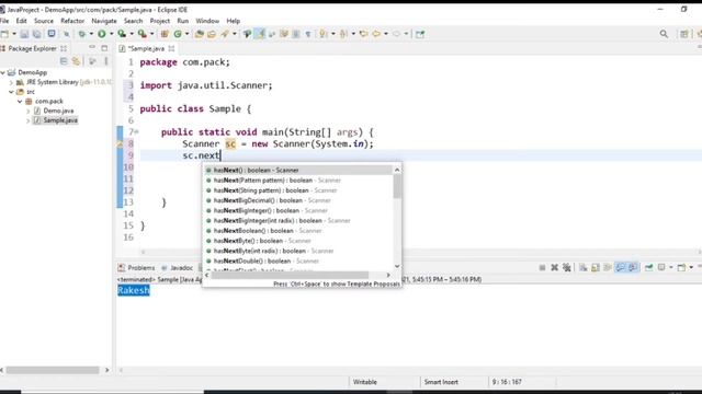 Getting User Input in Java | Scanner Class in Java | Java Tutorial For Beginners #6 смотреть онлайн