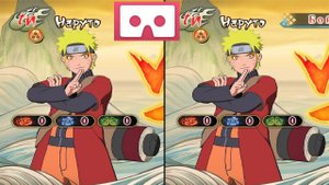 NARUTO 3D VR video 1 3D SBS VR Box google cardboard