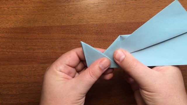 Как сделать Самолетик из листа бумаги А4 который далеко и долго летает | Оригами самолет смотреть онлайн