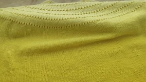 Вяжем топ с круглой кокеткой. , Пряжа Alize bella ombre batik Описание вязания летнего топа.