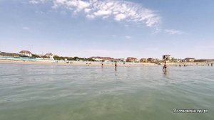 Каспийское море в Актау осенью! Отличный отдых!