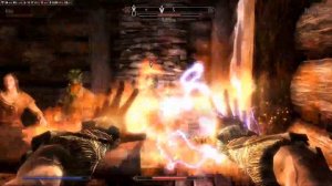 Skyrim together but we're psychopaths