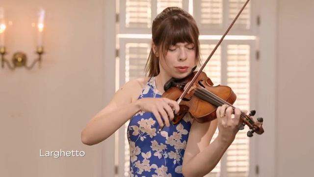 Handel  Sonata in D Major for Violin and Keyboard HWV 371 - Gilles Vonsattel and Tessa Lark