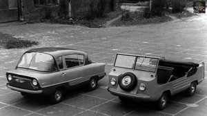 Опытный советский микролитражный автомобиль ИМЗ-НАМИ-А50 "Белка"